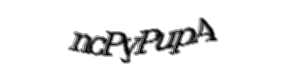Security check image, please type the characters shown