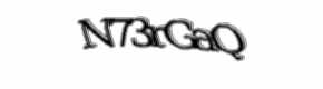 Security check image, please type the characters shown